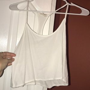 Cute white crop top